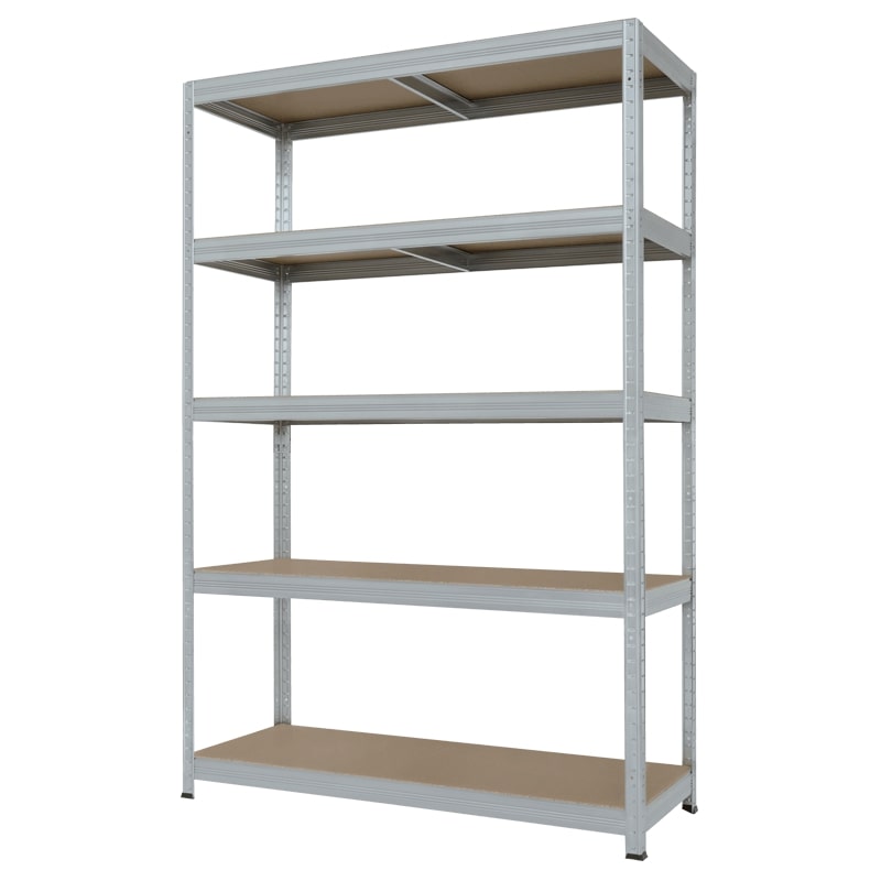 Метален стелаж STAR PL 213/120/60 см, до 250 кг на рафт - цинк